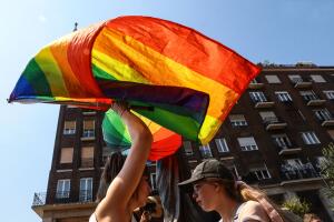 HUNGARY-POLITICS-HOMOSEXUALITY-DISCRIMINATION-DEMONSTRATION