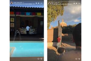 Ángela Aguilar publicó estas imágenes donde aparece Nodal.