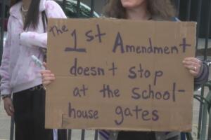 protesta ICE Northside High School suspendidos HISD