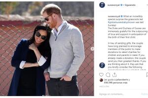 Meghan y Harry donaciones regalos bebe