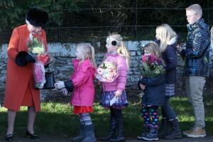 The Royal Family Attend Christmas Day Service At Sandringham