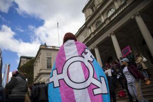 Rally Held In Support Of Transgender Community