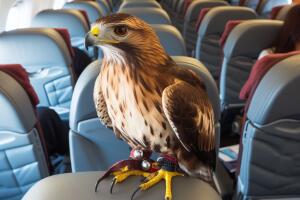 Príncipe de Arabia Saudita pagó un boleto de avión para cada uno de sus 80 halcones