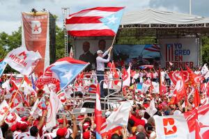 Cierre de campaña de los candidatos a la Gobernación de Puerto Rico