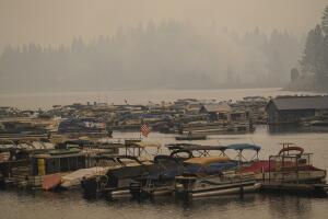 California Wildfires Creek Shaver Lake
