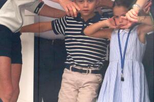 The Duke And Duchess Of Cambridge Take Part In The King's Cup Regatta