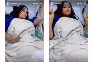 Wanda Díaz, la madre de Yailin, se sometió a un procedimiento estético