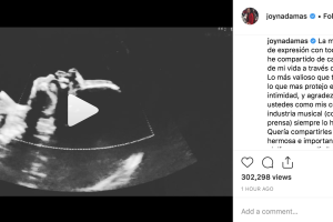 Joy Huerta espera una bebé, mensaje en Instagram abril 16, 2019