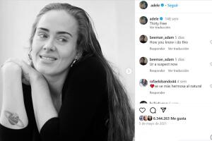 El tatuaje de Saturno de Adele