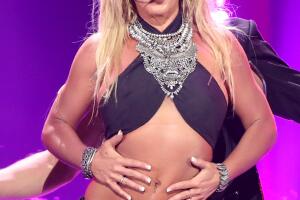 Singer Britney Spears performs onstage at the 2016 iHeartRadio Music Festival at T-Mobile Arena on September 24, 2016 in Las Vegas, Nevada.