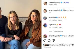 En un nuevo video en Instagram, Savannah Guthrie les aseguró a los posibles secuestradores de su madre que les "pagarán" el rescate. 