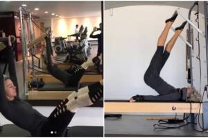 Margarita Rosa de Francisco comparte sus rutinas de pilates en Instagram