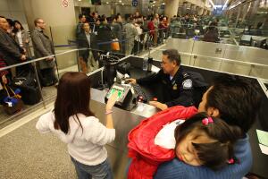 US Customs And Border Patrol Processes Holiday Travelers