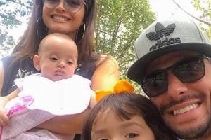 Marisol González y su familia