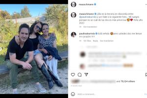 Mauricio Ochmann, Paulina Burrola y su suegra