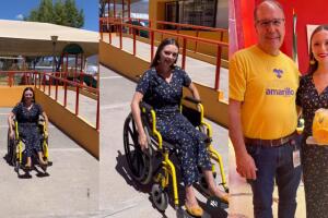 Estas son imágenes de la última publicación que Tania Alessi hizo en vida el pasado 16 de diciembre en Instagram. Visitó el CRIT Teletón Hidalgo.