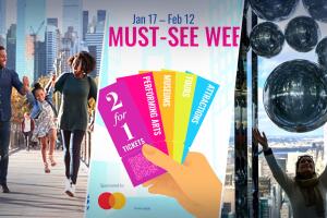 ¿Es posible ver todas las atracciones de NYC en poco tiempo? Con la oferta 2x1 podría ser más fácil