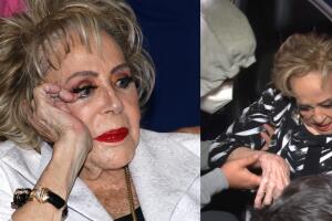 Silvia Pinal con 91 años de edad admite que estuvo "muy nerviosa" en su polémico regreso al teatro