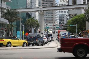 Tráfico vehicular Miami