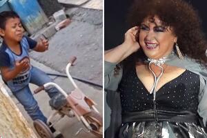 Niño canta ‘Castillos’ de Amanda Miguel con lágrimas en los ojos y conmovió a Internet: hasta la cantante reaccionó