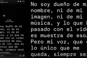 Esta fue la reacción de Nodal tras la polémica por la modelo que aparece en su nuevo video 'Un vals'.