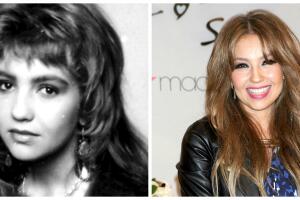 thalia ayer y hoy
