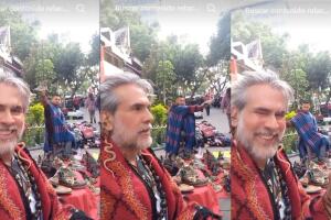 Carlos Amador colgó un video en TikTok en septiembre de 2022 en donde se le ve vendiendo en calles de la Zona Rosa de la capital mexicana el calzado que diseña. 