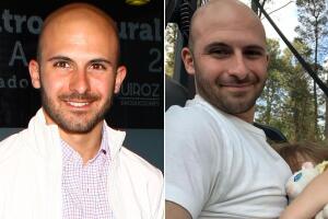 Imanol Landeta reaparece con su hija después de pleito con su ex: "El amor puro e incondicional"