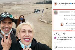 Cynthia Klitbo confirmaría que Juan Vidal es su novio.