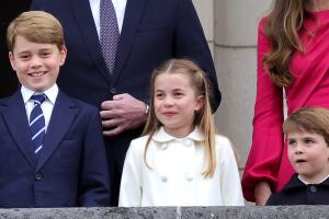 George, Charlotte e Louis