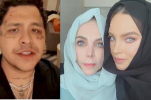 Christian Nodal en Twiiter responde a la mamá de Belinda