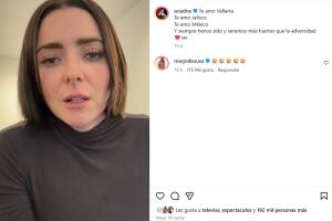 Ariadne Díaz aseguró que México merece "paz".