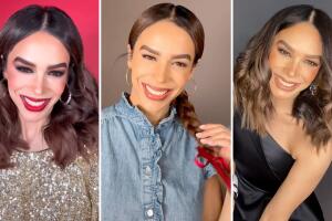 Biby Gaytán ha llevado el corte 'bob' mediano.