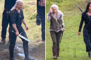 'The witcher' tercera temporada Imágenes detrás de cámaras