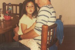 Alberto Guerra hija Penélope 