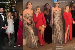 Estos fueron los looks que lucieron Adamari López, Amara 'La Negra' y Karina Banda en la boda de Migbelis Castellanos.
