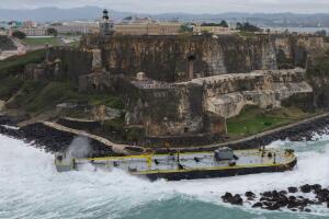 Puerto Rico Fuel Barge Grounded