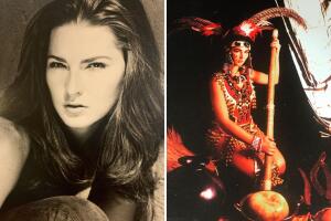 Eugenia Cauduro comenzó su carrera en el modelaje.