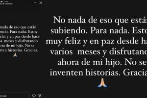 William Levy publicó este mensaje en Instagram horas después de que se comenzó a asegurar en algunos medios que Elizabeth Gutiérrez supuestamente también estaba con él en Grecia junto a su hijo. 