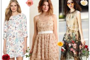 Vestidos de primavera para mamás románticas
