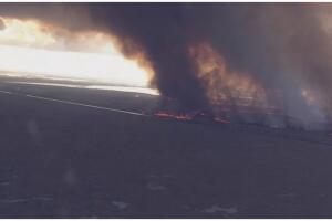 Incendios maleza consumen 4,500 acres Miami-Dade alertan conductores por humo