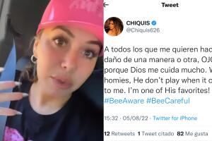 Chiquis Rivera lanzó esta advertencia a sus detractores.