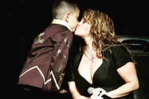 Jenni Rivera y Johnny Angel López Rivera