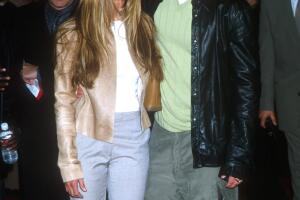 Brad Pitt & Jennifer Aniston attending the Los Angeles Premiere of the new movie "Erin Brockovich"
