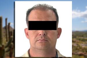 Adalberto Valenzuela, extraditado de México a Arizona para enfrentar la justicia. 