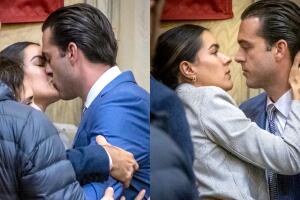 Ana Araujo estuvo al lado de Pablo Lyle a quien besó en septiembre de 2022 cuando fue declarado culpable. 