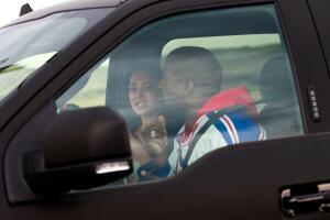 PREMIUM EXC Kim Kardashian, Kanye West