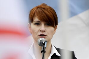 María Butina fue líder de una organización rusa que promovía el porte de armas.