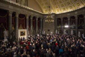 President Donald Trump Attends Inaugural Luncheon