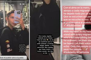 Ángela Aguilar se pronuncia sobre las redadas en contra de los inmigrantes y las deportaciones